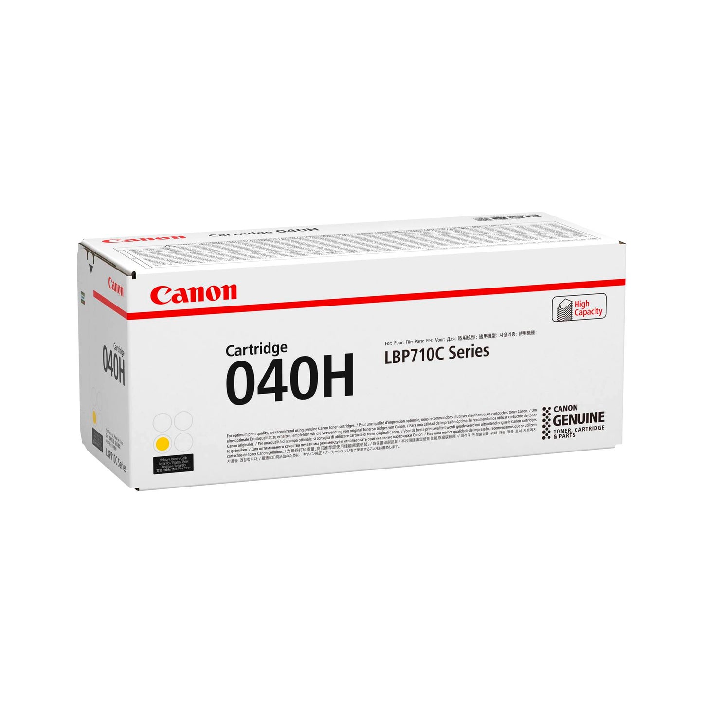 Canon Toner Cartridge 040 H Y yellow