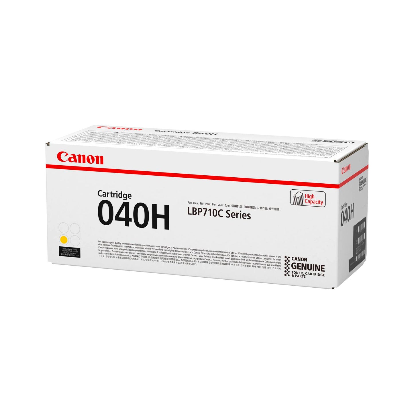Canon Toner Cartridge 040 H Y yellow