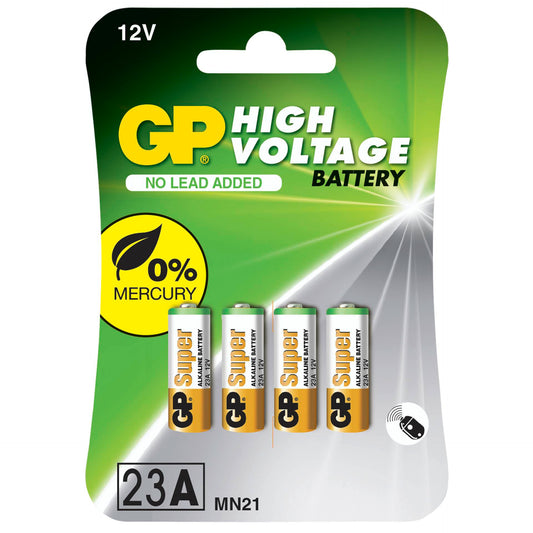 1x4 GP Alkaline 23A / MN21