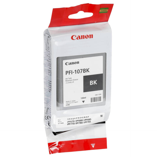 Canon PFI-107 BK ink black