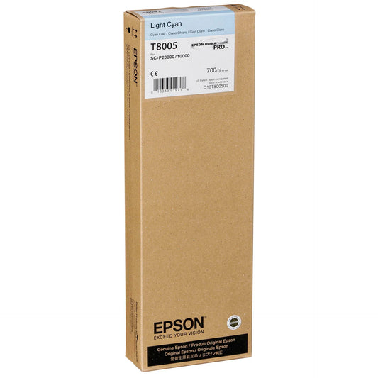 Epson ink cartridge UltraChrome Pro light cyan 700 ml     T 8005