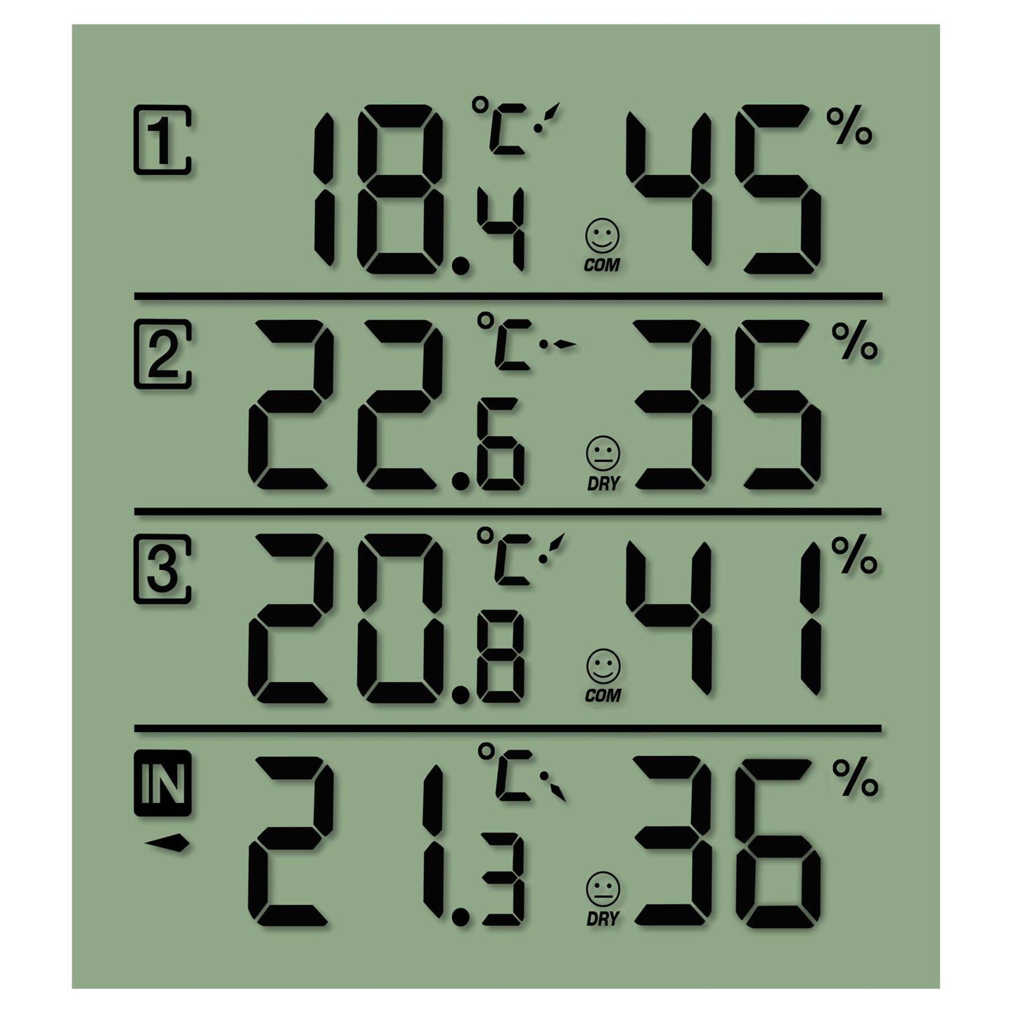 Bresser Temeo Hygro Quadro black