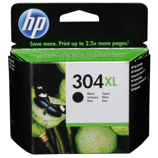 HP N9K08AE ink cartridge black No. 304 XL