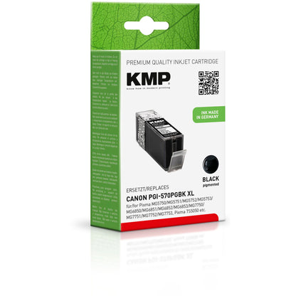 KMP C107BPIX ink cartridge sw comp. with Canon PGI-570 XL PGBK