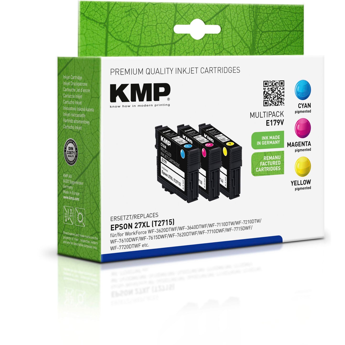 KMP E179V Multipack C/M/Y compatible with Epson T 2715