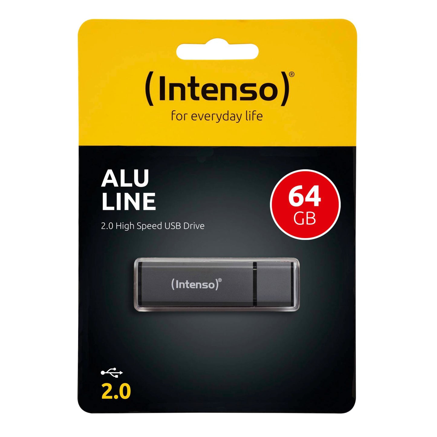 Intenso Alu Line anthracite 64GB USB Stick 2.0