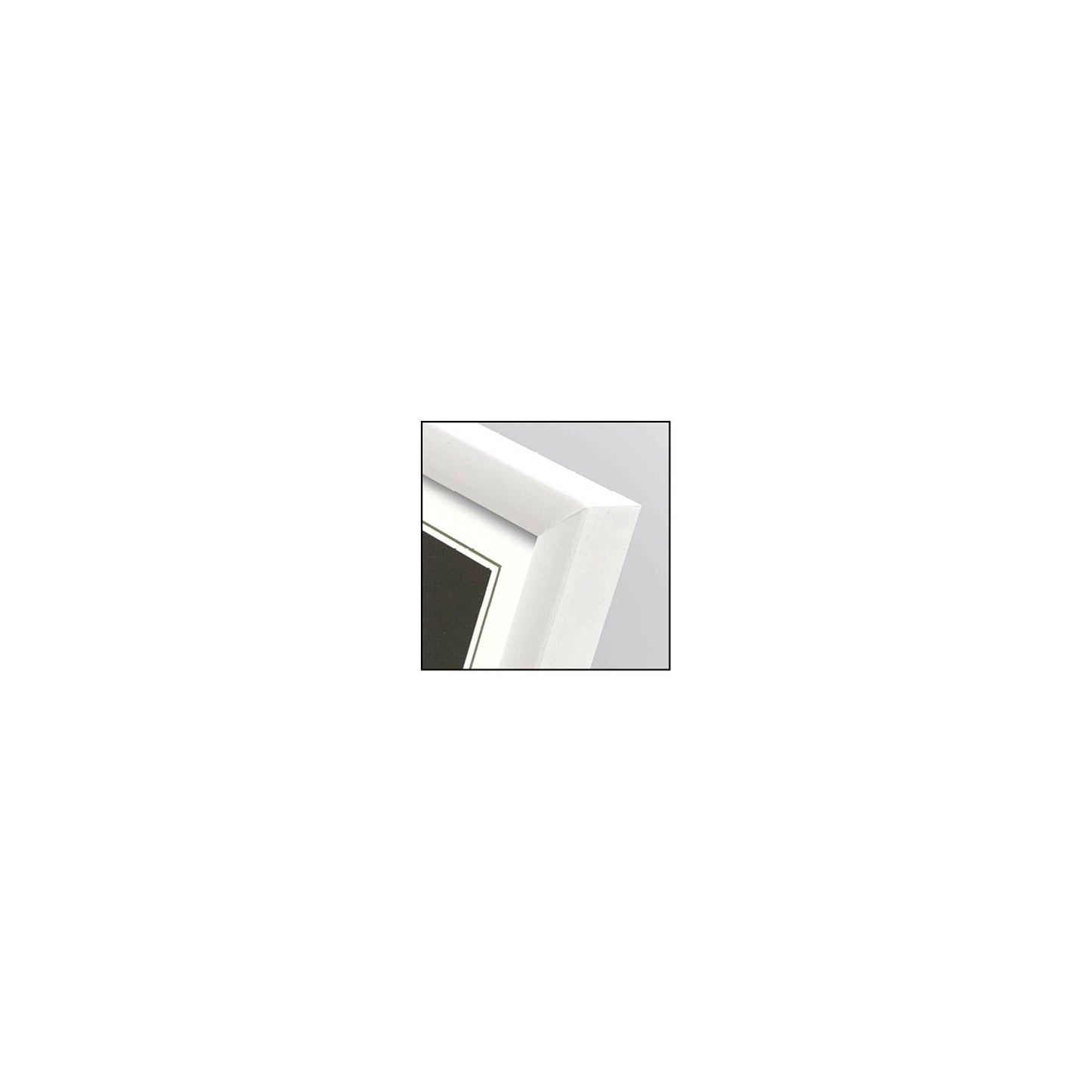 ZEP New Easy white         30x40 Resin Frame KW5