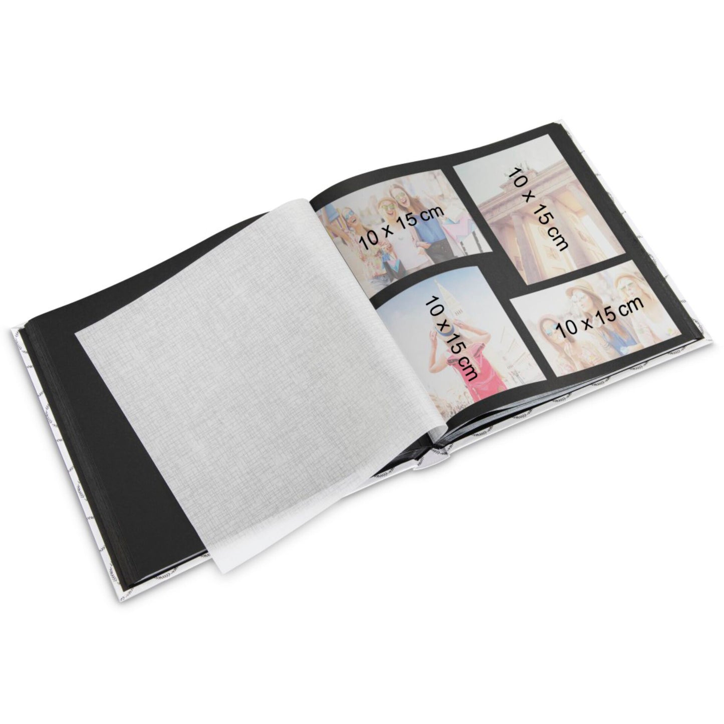 Hama La Fleur Jumbo white 30x30 100 black Pages 2220