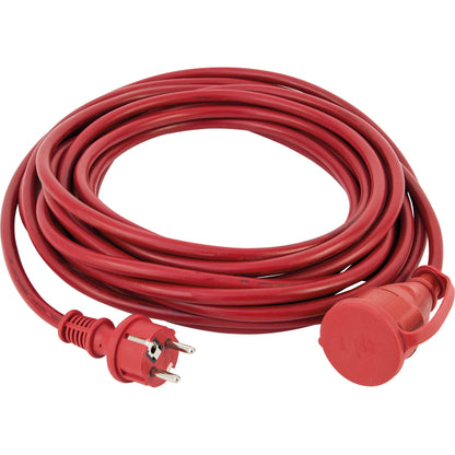 REV extension IP44 25m red