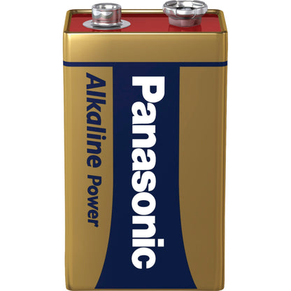 1 Panasonic Alkaline Power 9V block