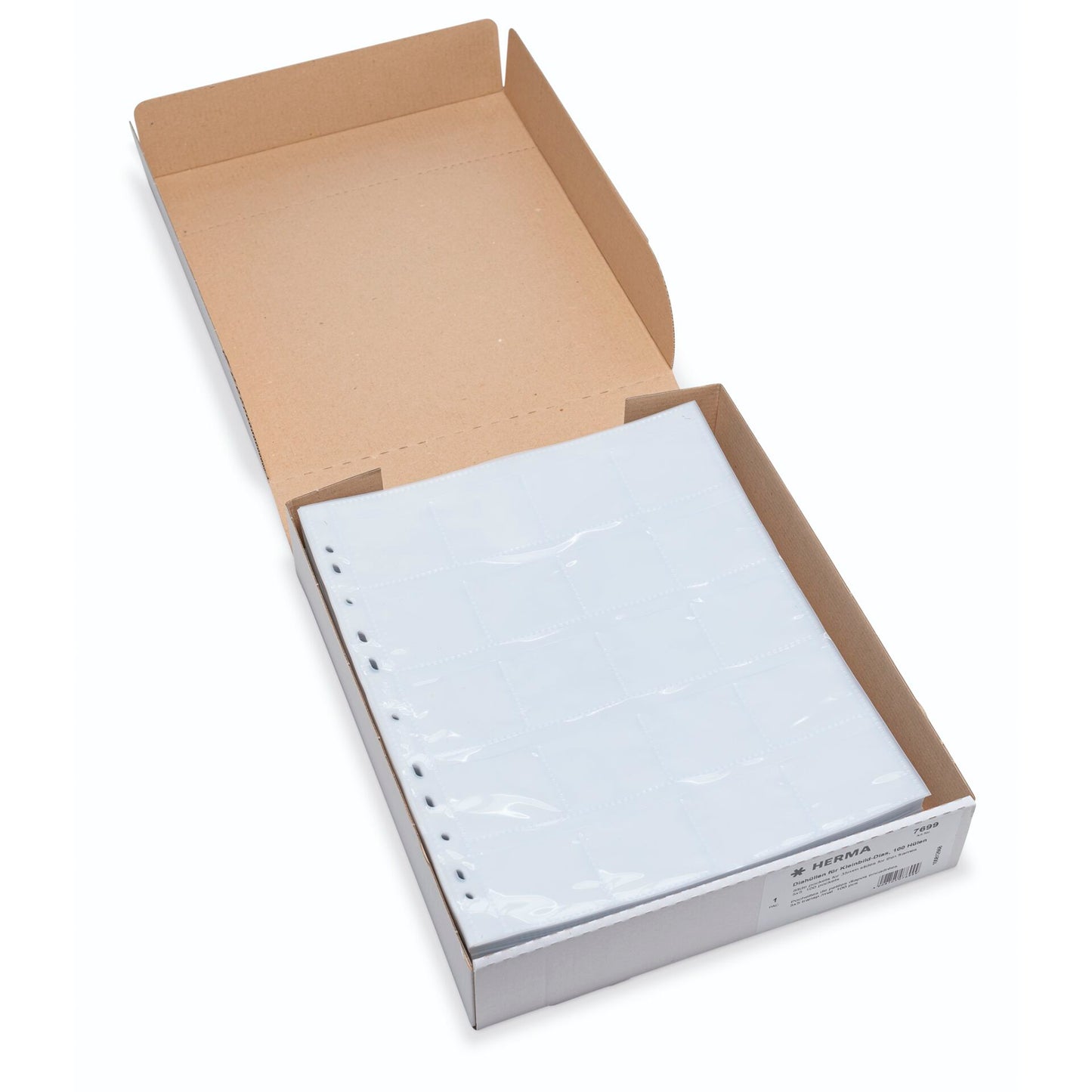 Herma Slide Pockets 5x5 100 sheets clear/matt 7699