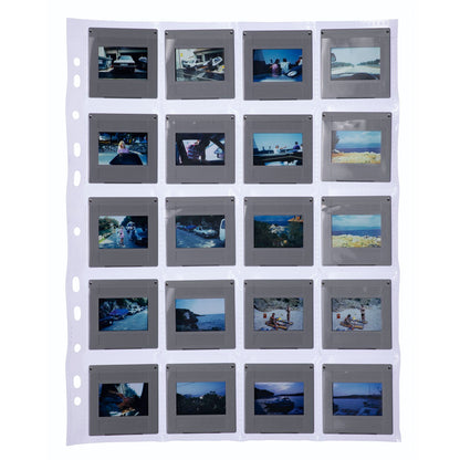 Herma Slide Pockets 5x5 100 sheets clear/matt 7699