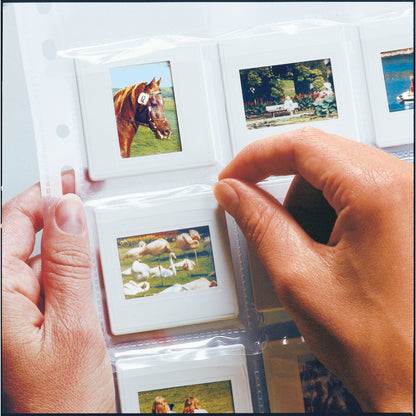 Herma Slide Pockets 5x5 100 sheets clear/matt 7699