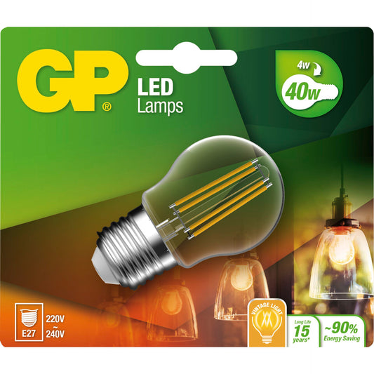 GP Lighting Filament Mini Globe E27 4W (40W)  470 lm GP 078159