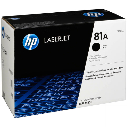 HP Toner CF 281 A black No. 81 A