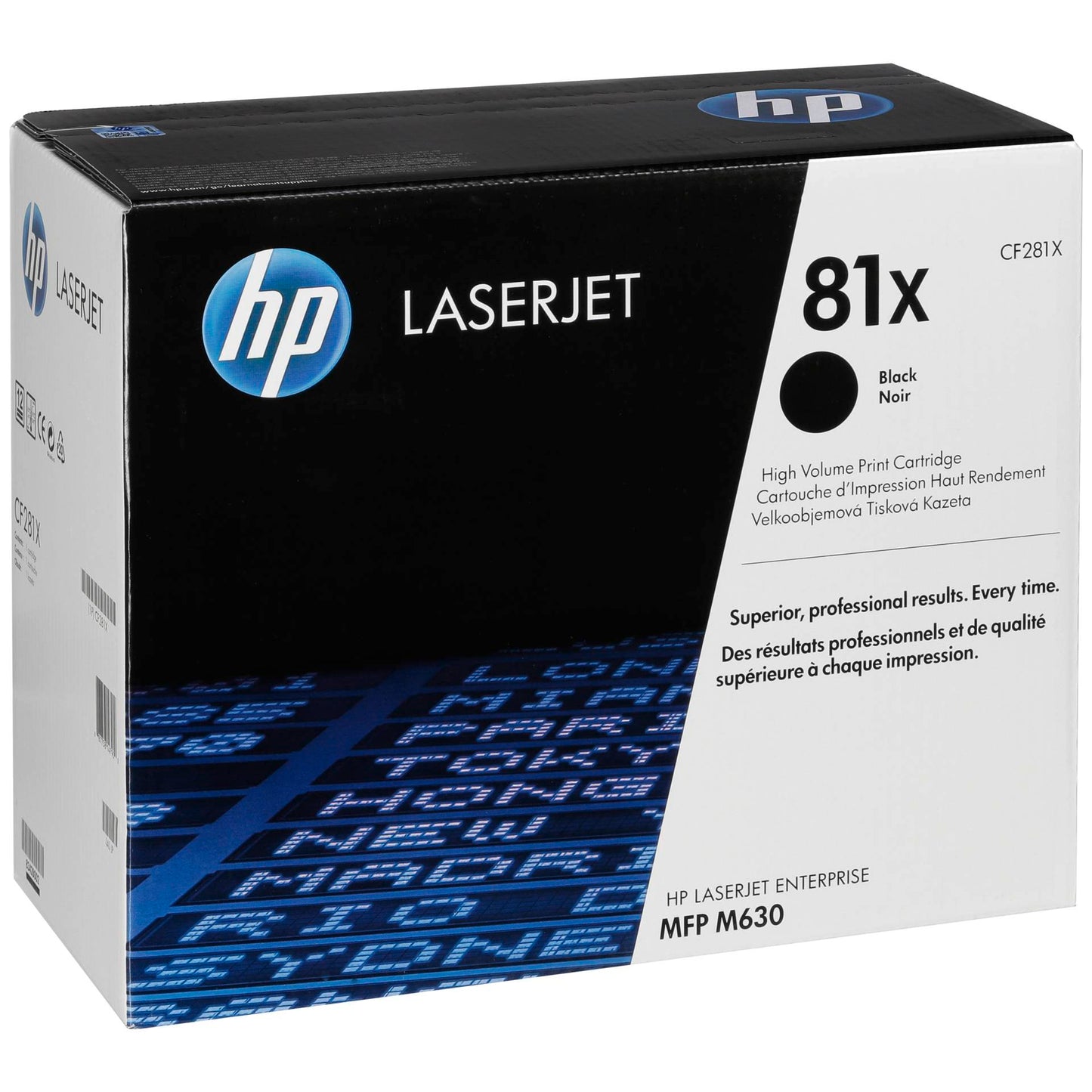 HP Toner CF 281 X black No. 81 X