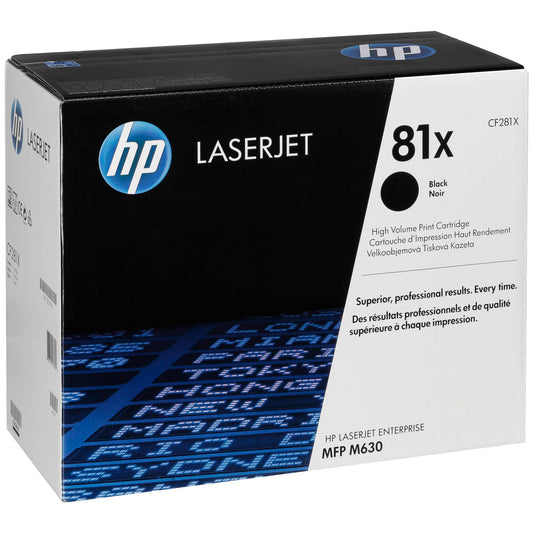 HP Toner CF 281 X black No. 81 X