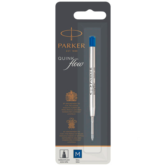 Parker Quinkflow Refill M blue Ballpoint Pen (Blister)