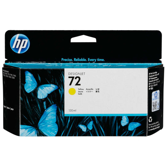 HP C 9373 A ink cartridge yellow Vivera                    No. 72