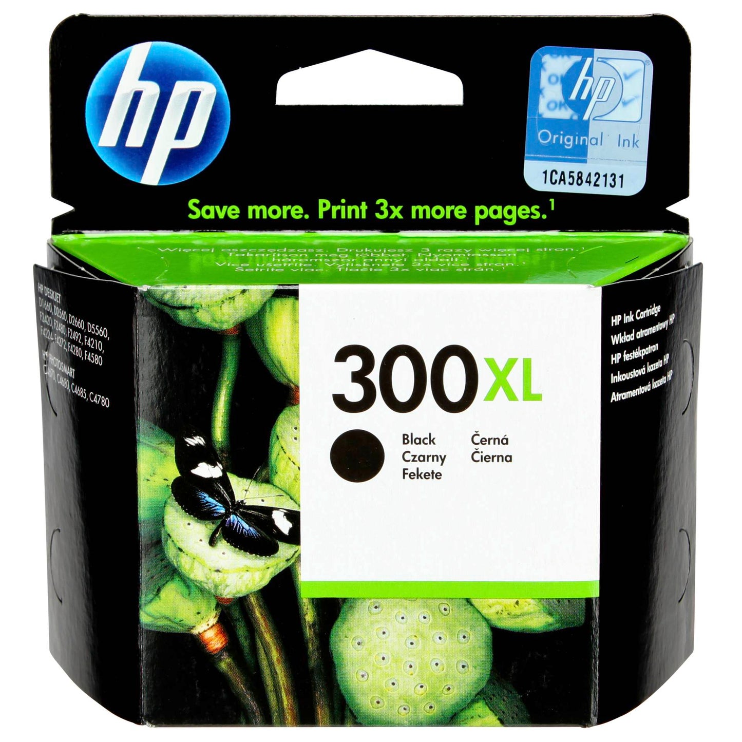 HP CC 641 EE ink cartridge black No. 300 XL