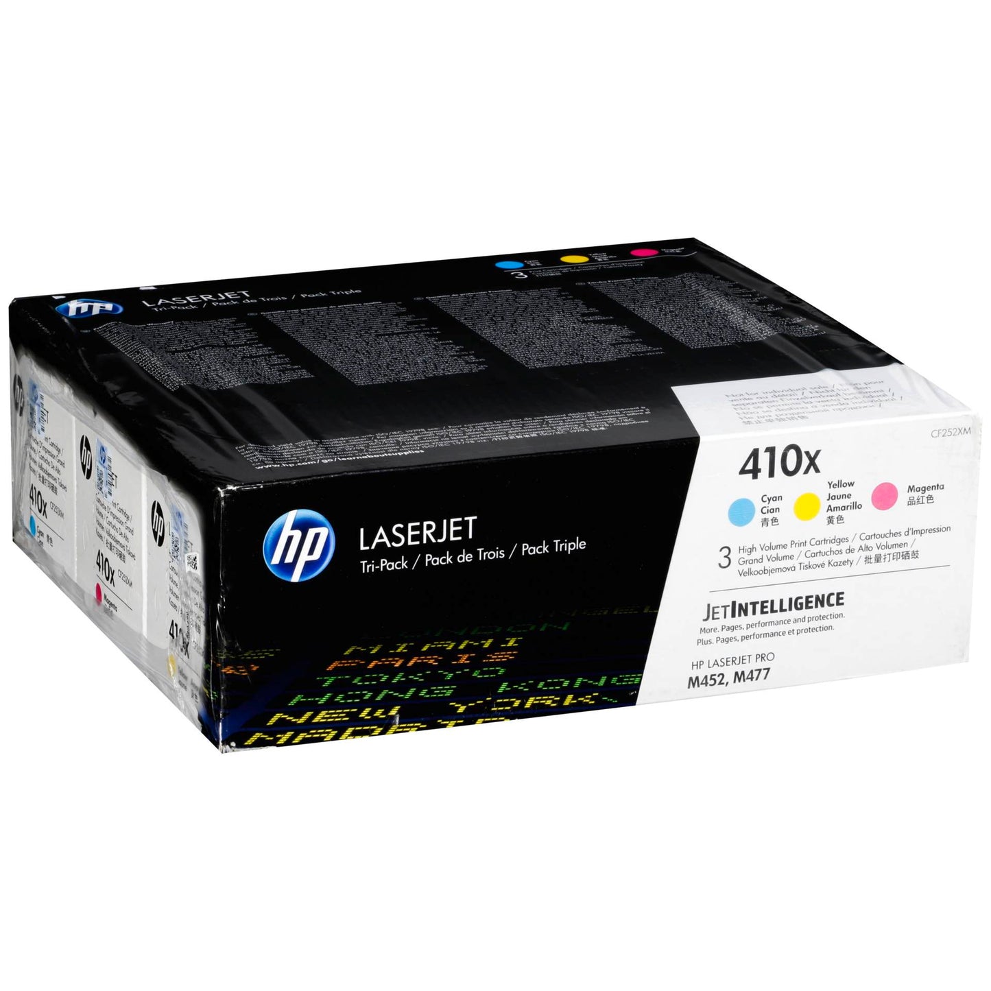 HP Toner CF 252 XM C/M/Y No. 410 X