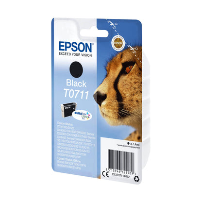 Epson ink cartridge black DURABrite T 071           T 0711