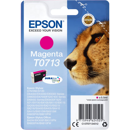 Epson ink cartridge magenta DURABrite T 071           T 0713