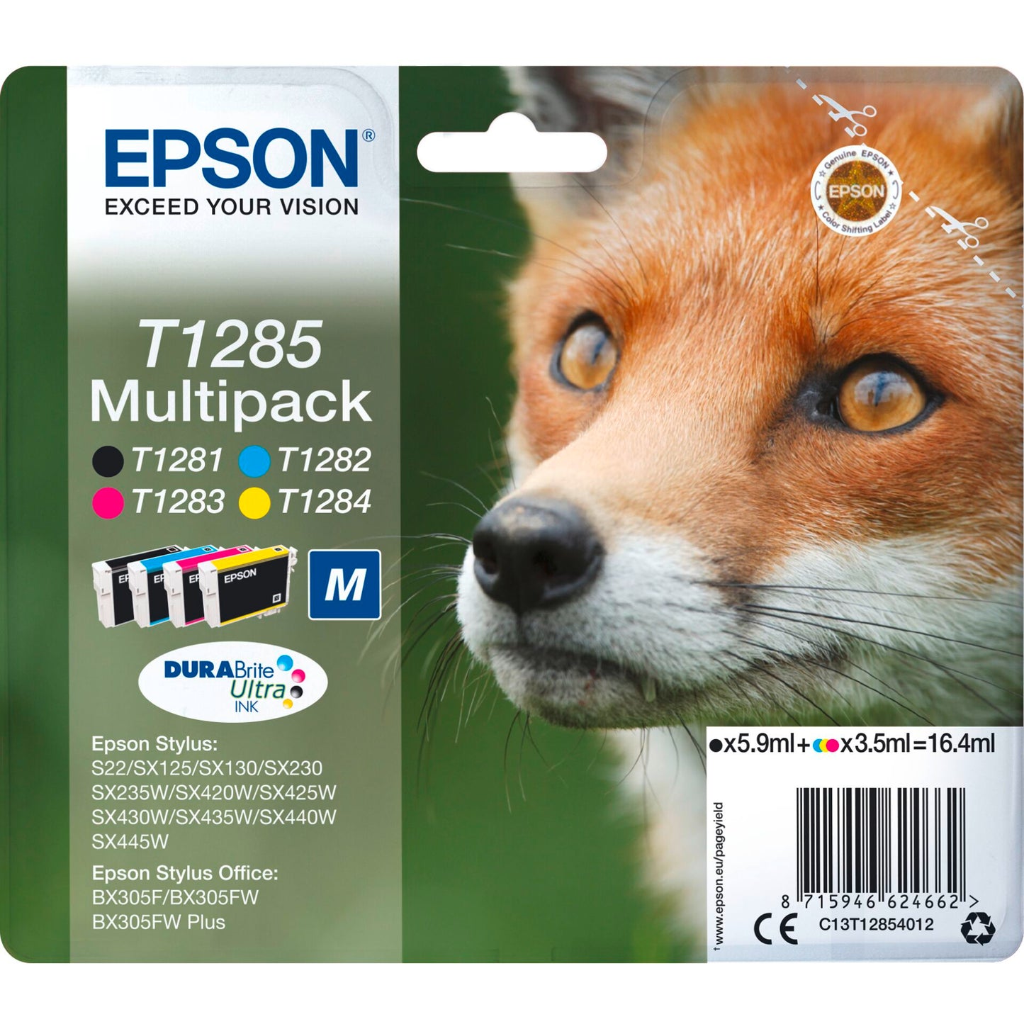 Epson DURABrite Ultra Multipack T 128                     T 1285