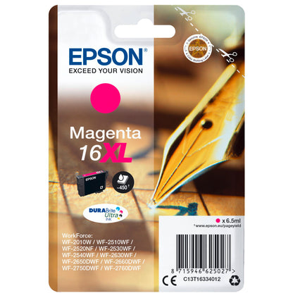 Epson ink cartridge XL magenta DURABrite Ultra T 163     T 1633