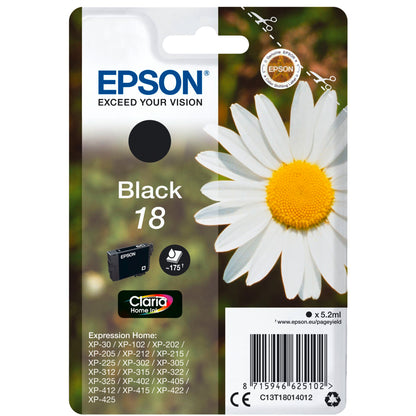 Epson ink cartridge black Claria Home T 180         T 1801
