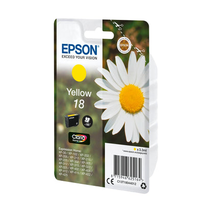 Epson ink cartridge yellow Claria Home T 180         T 1804