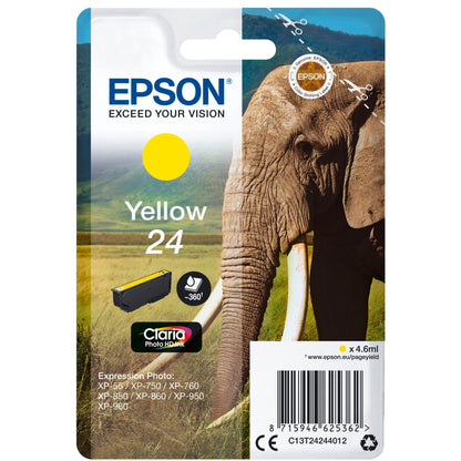Epson ink cartridge yellow Claria Photo HD T 242     T 2424