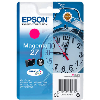 Epson DURABrite Ultra Ink 27 ink cartridge magenta T 2703