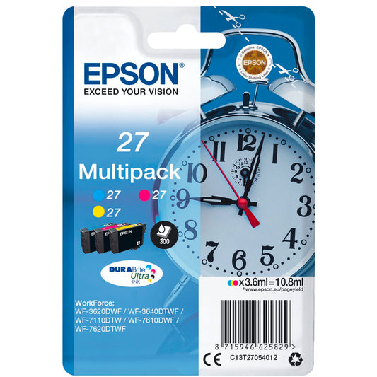 Epson DURABrite Ultra Ink Multipack (3 colors) T 27 T 2705