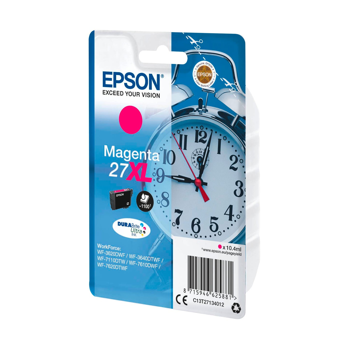 Epson DURABrite Ultra Ink 27 XL ink cartridge magenta T 2713