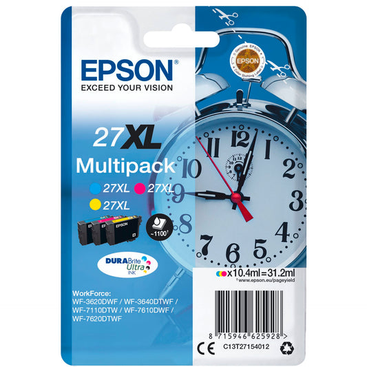 Epson DURABrite Ultra Ink 27 XL Multipack (3 colors)      T 2715