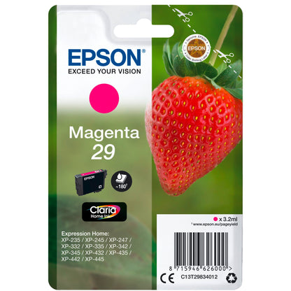 Epson ink cartridge magenta Claria Home 29            T 2983