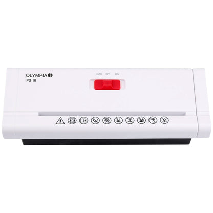Olympia PS 16 Paper shredder white