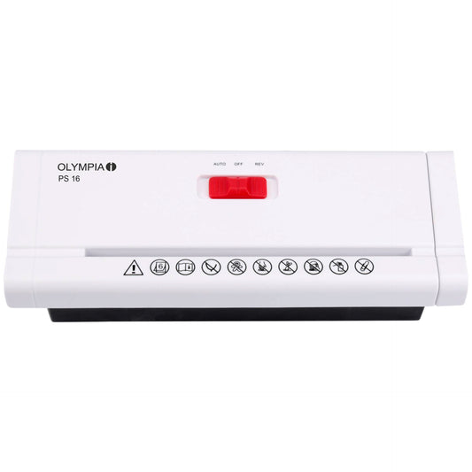 Olympia PS 16 Paper shredder white