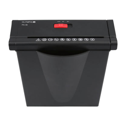 Olympia PS 36 Paper shredder black