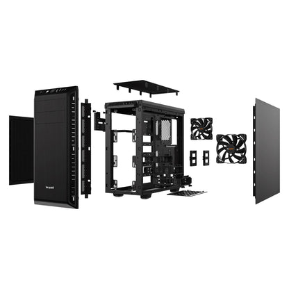 be quiet! PURE BASE 600 Black housing