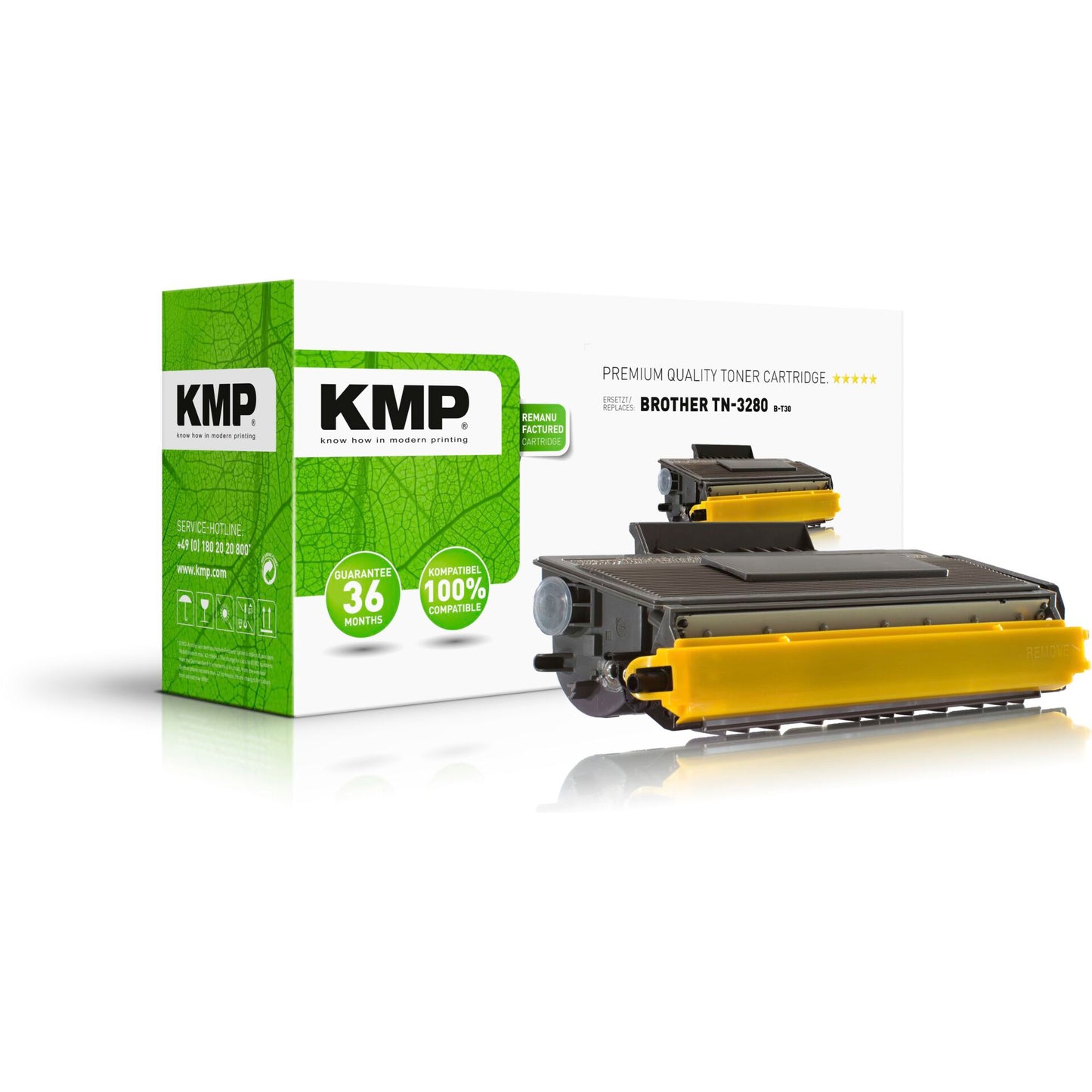 KMP B-T30 Toner black compatible with Brother TN-3280