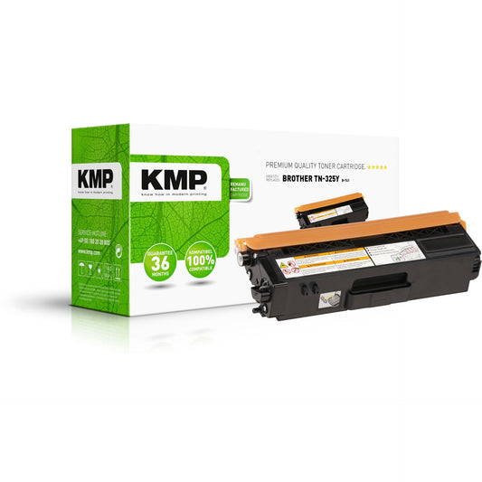 KMP B-T41 Toner yellow compatible with Brother TN-325 Y