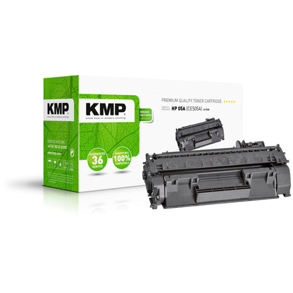 KMP H-T235 Toner black compatible with HP CE 505 A