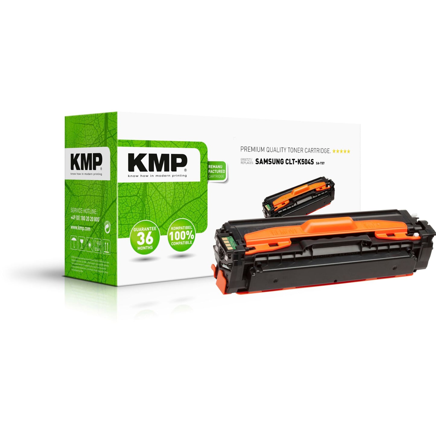 KMP SA-T57 Toner black compatible w. Samsung CLT-K504S
