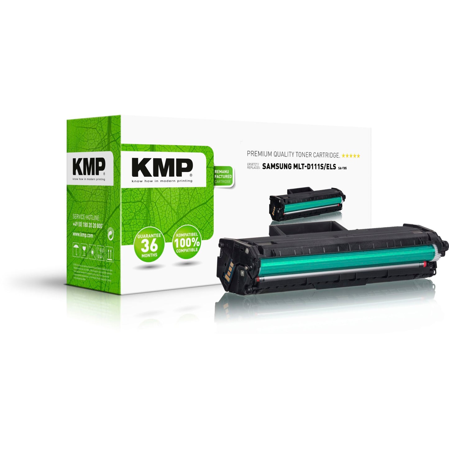KMP SA-T85 Toner black compatible w. Samsung MLT-D111S