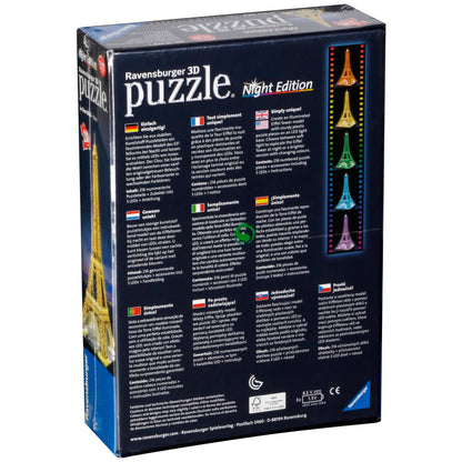 Ravensburger 3D Puzzle Eiffel Tower Night Edition