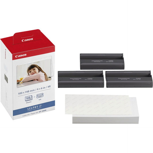Canon KP-108 IN 10x15 cm print cartridge/paper kit