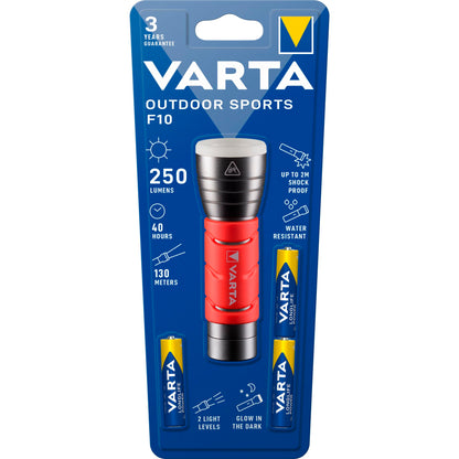 Varta LED Outdoor Sports Flashlight 3AAA