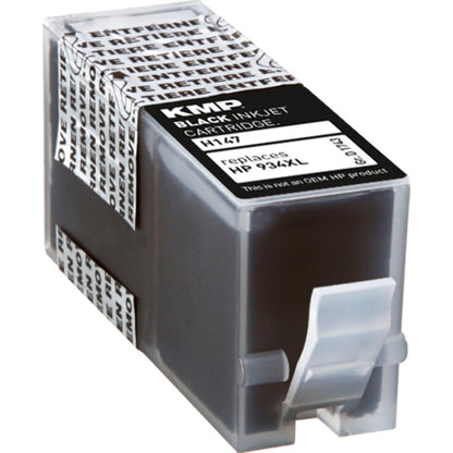 KMP H147 ink cartridge black compatible w.  HP C2P23AE 934 XL